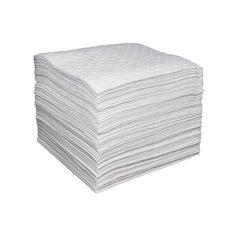Oil Pad Absorbents, White, Oil-Only