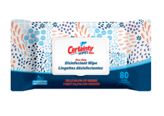 Certainty Brands Certainty Wipes Plus Disinfectant Wipes