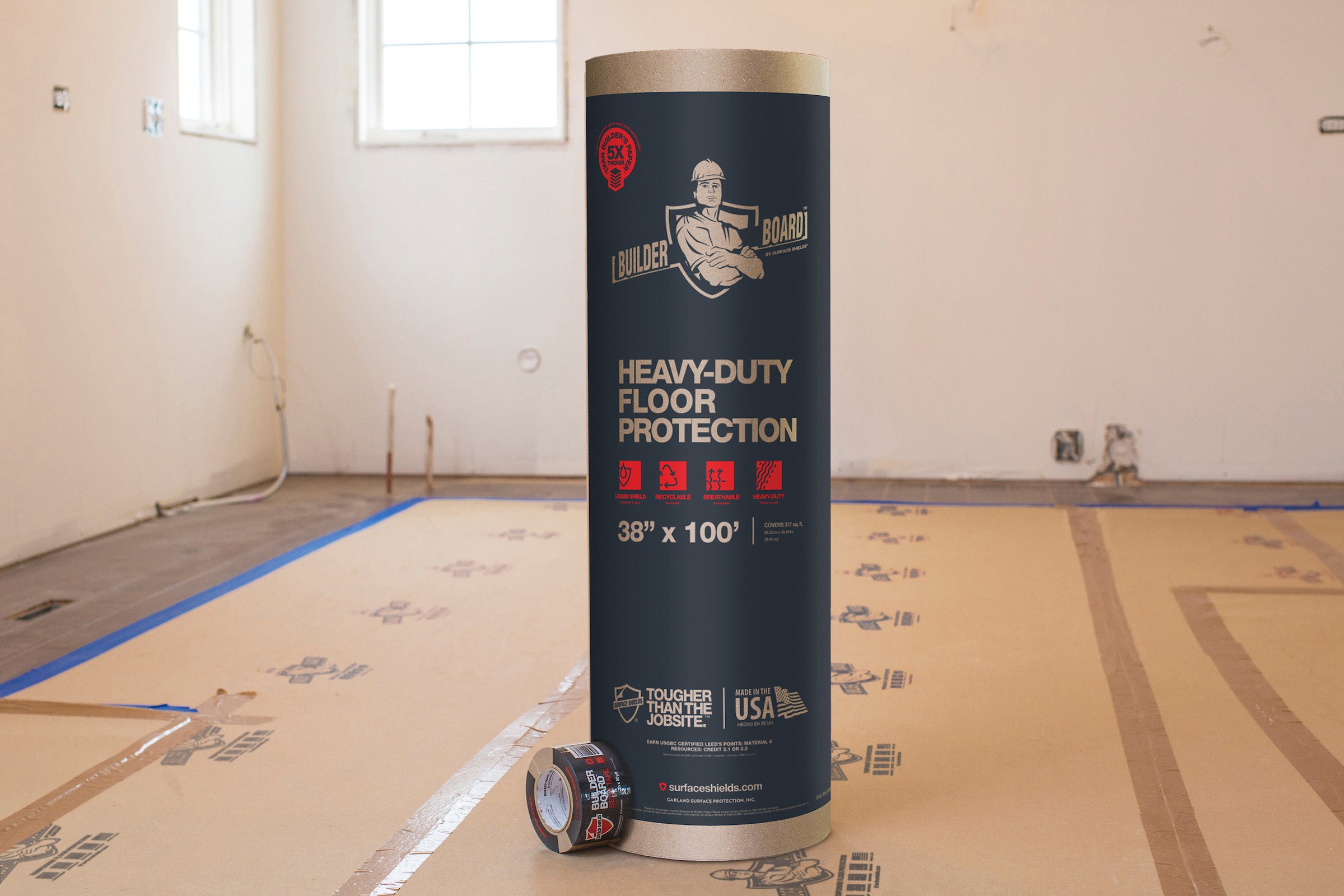 Heavy-Duty Floor Protection Flooring Paper – Royal Caretaking
