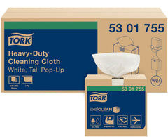 Tork Heavy Duty Cleaning Cloth White W24 Wiper