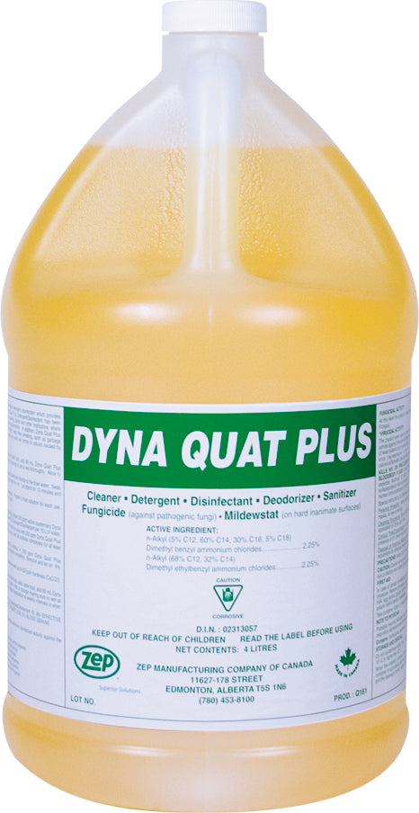 Sample Dyna Plus ZEP Dyna Quat Plus Disinfectant Sanitizer – Royal Caretaking