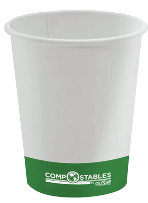 Single Wall Hot/Cold Compostable Paper Cups